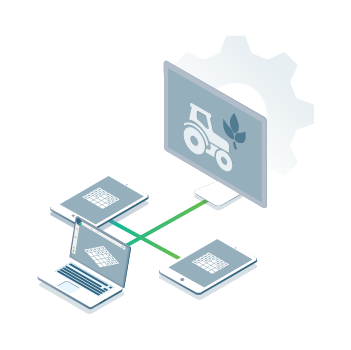 Import field insights into a farm management software to reduce production costs, track operations, and run a more profitable farm.