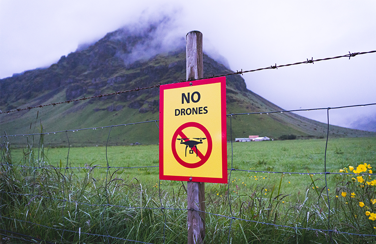 Drone flight regulations