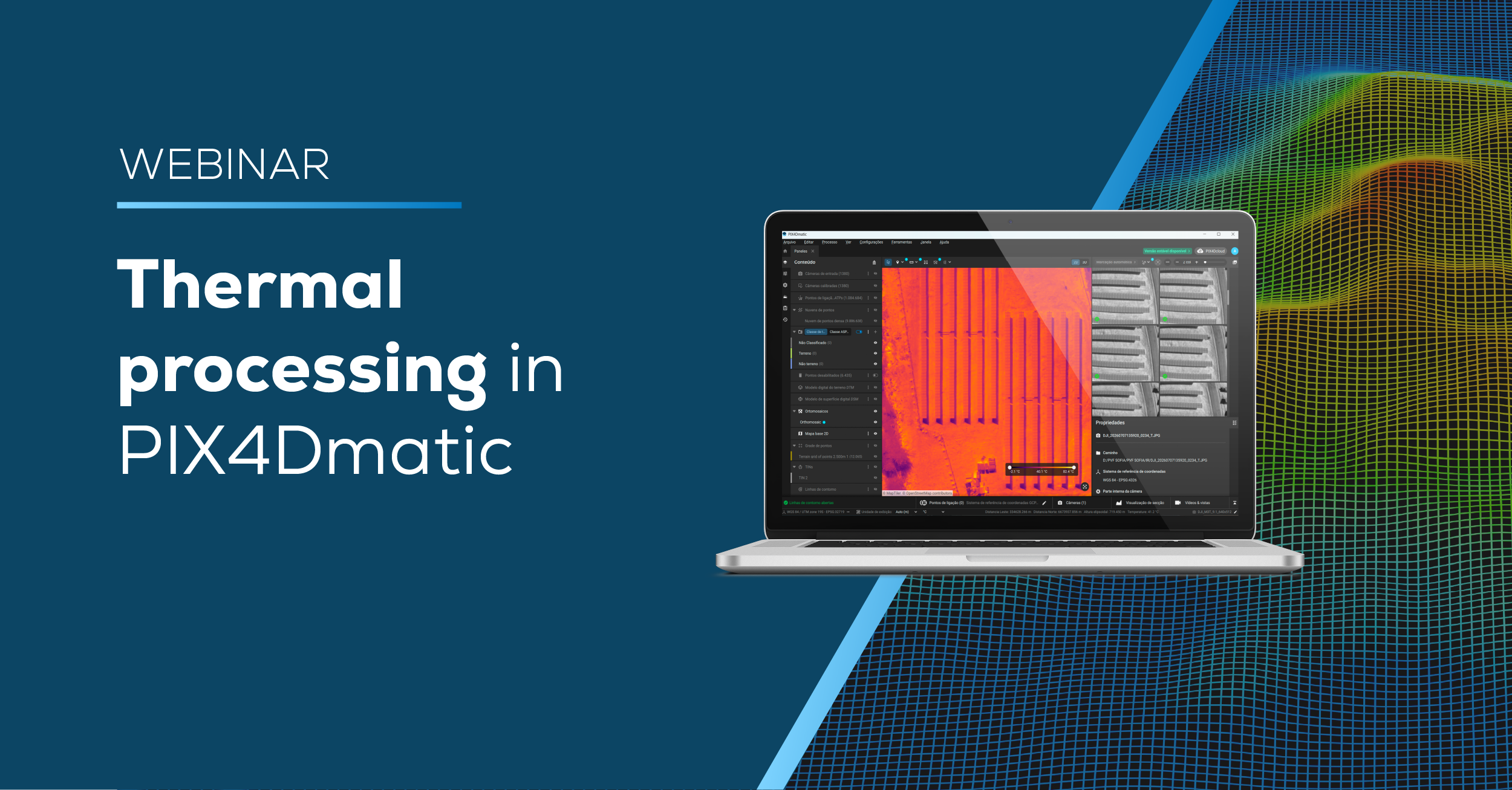 Thermal processing in PIX4Dmatic