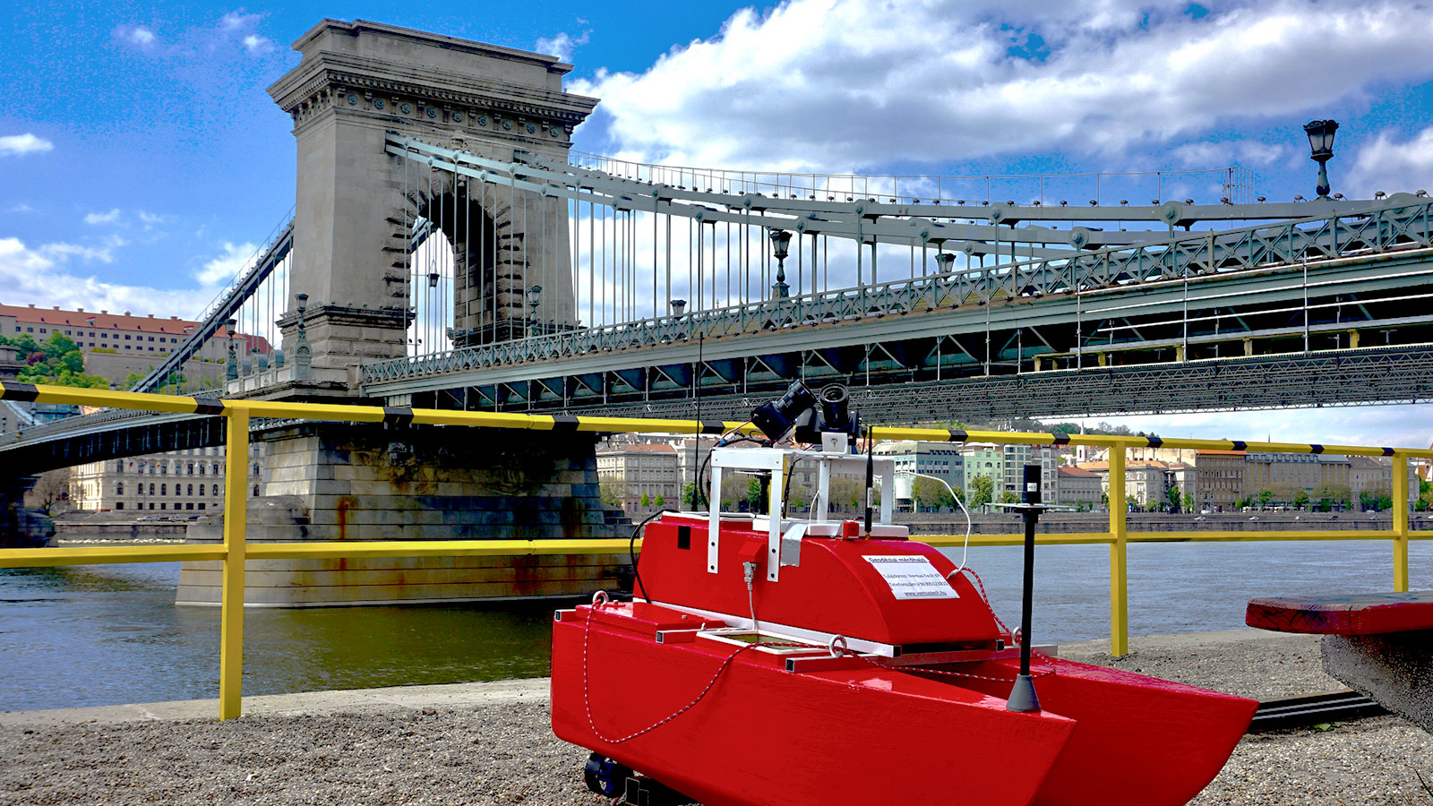 Remote control boat for data collection