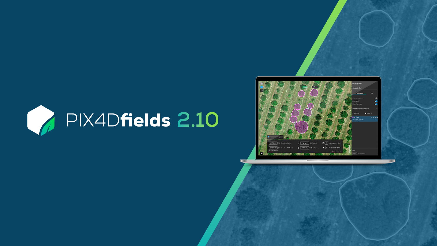 HEA BLO AGR Pix4Dfields 2.10 Release