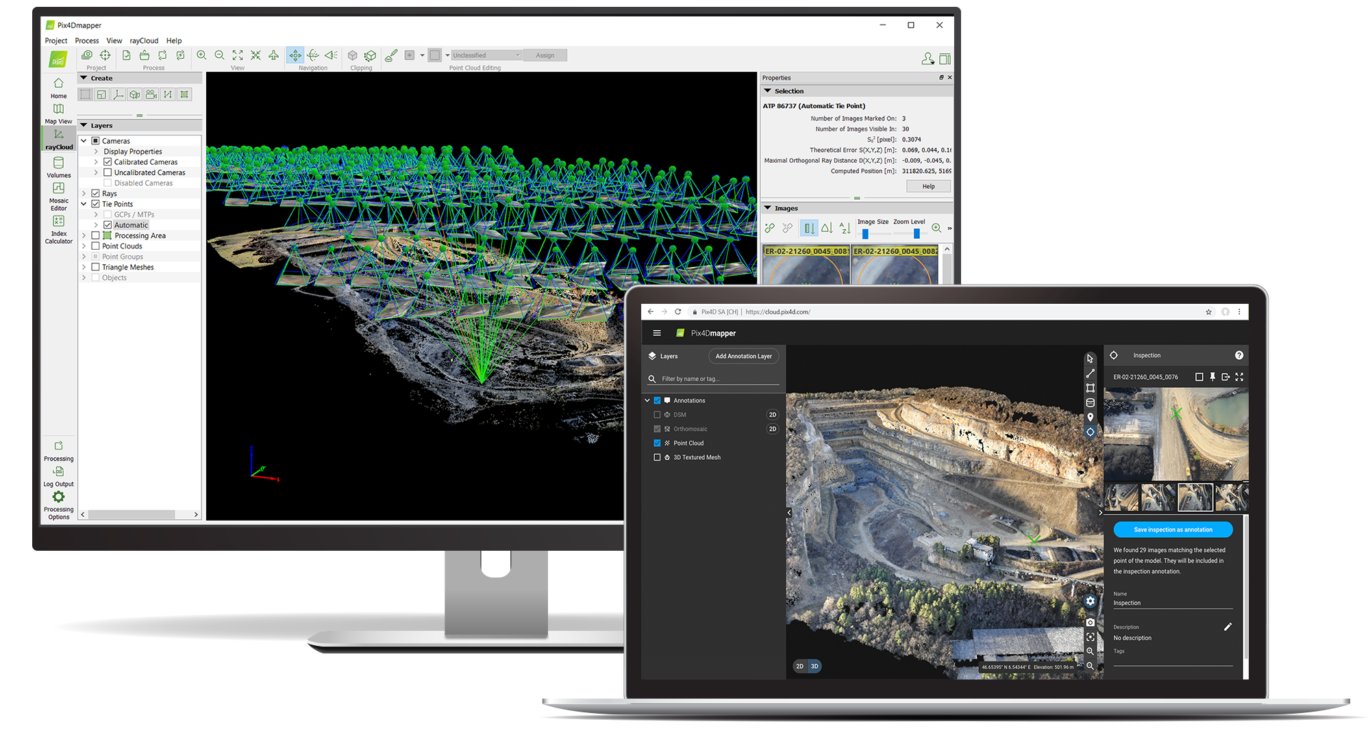 pix4dmapper interface