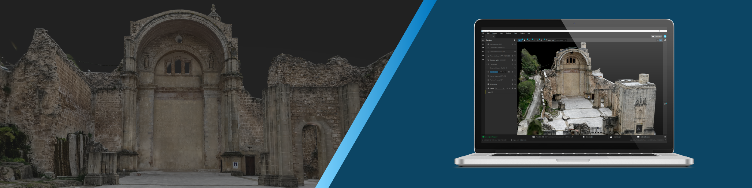 Gaussian splatting in PIX4Dmatic: How it changes what you can do