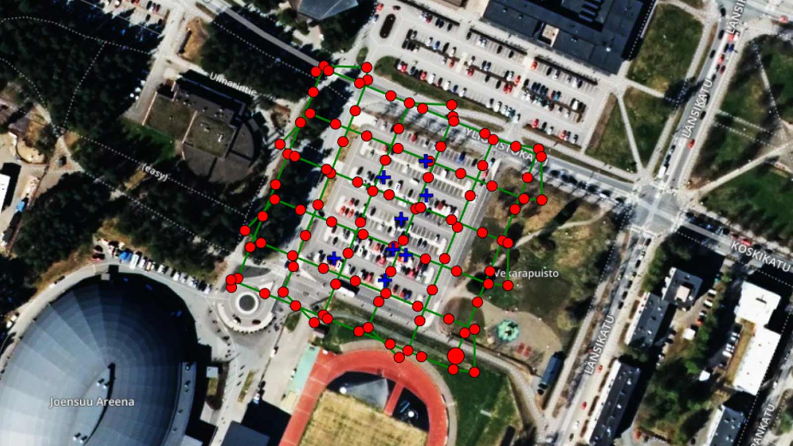 Planning a double grid drone flight in the free Pix4Dcapture app