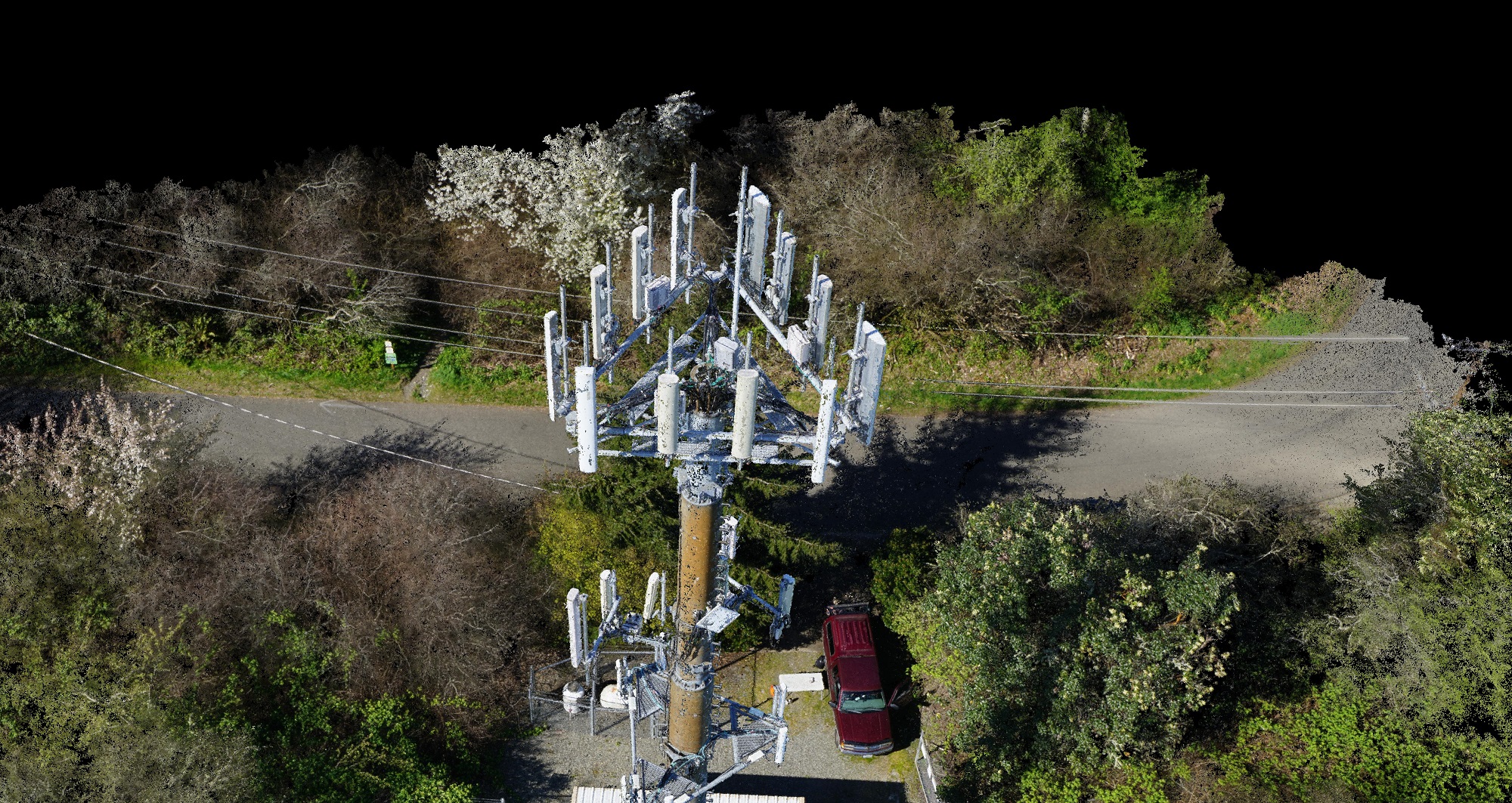 Drone Inspection To Design A New Tower Antenna Mount Pix4d - 