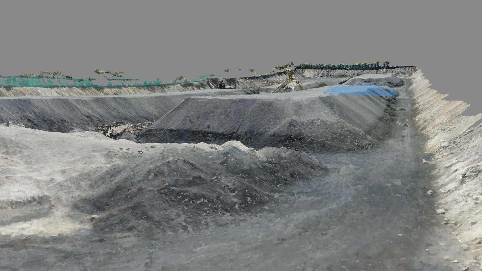 3D-model-of-mining-stockpiles-modeled-in-Pix4Dbim