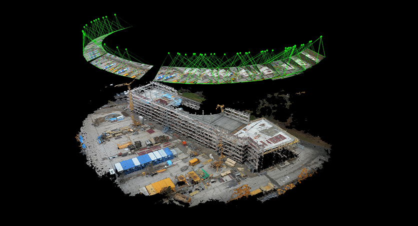 point cloud with rayCloud interface