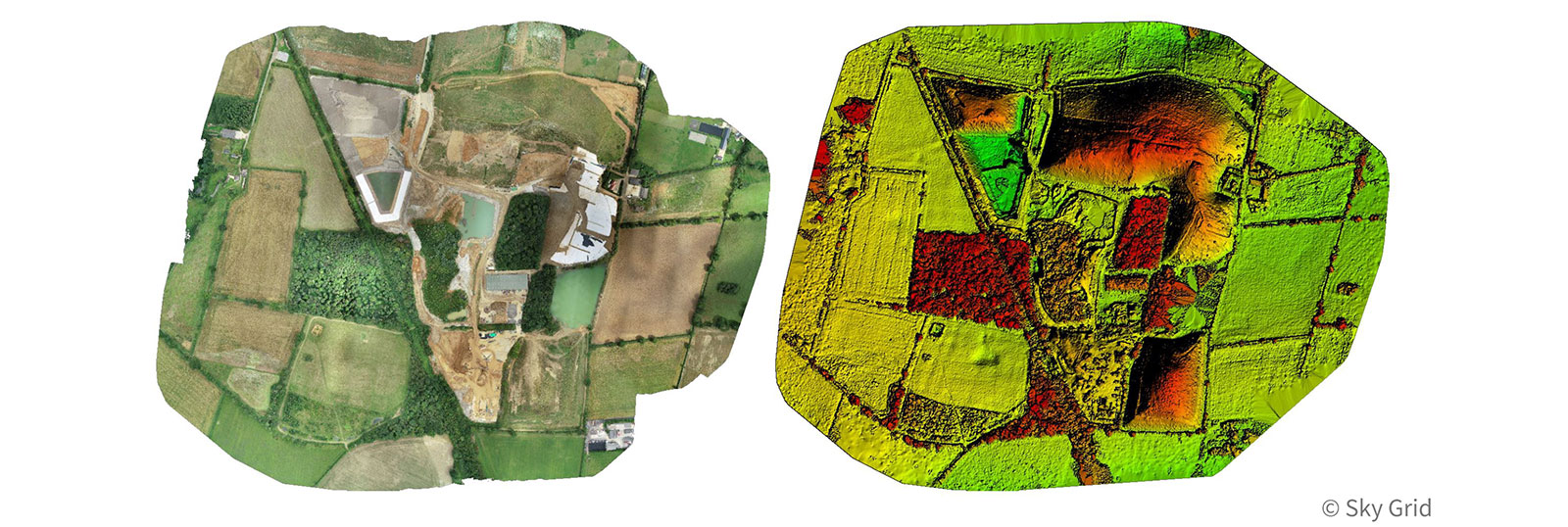 IMA BLO GEO Pix4Dsurvey-cloud use case ortho DEM