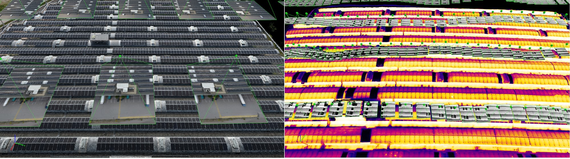 Solar farm inspection with drones and thermal mapping | Pix4D