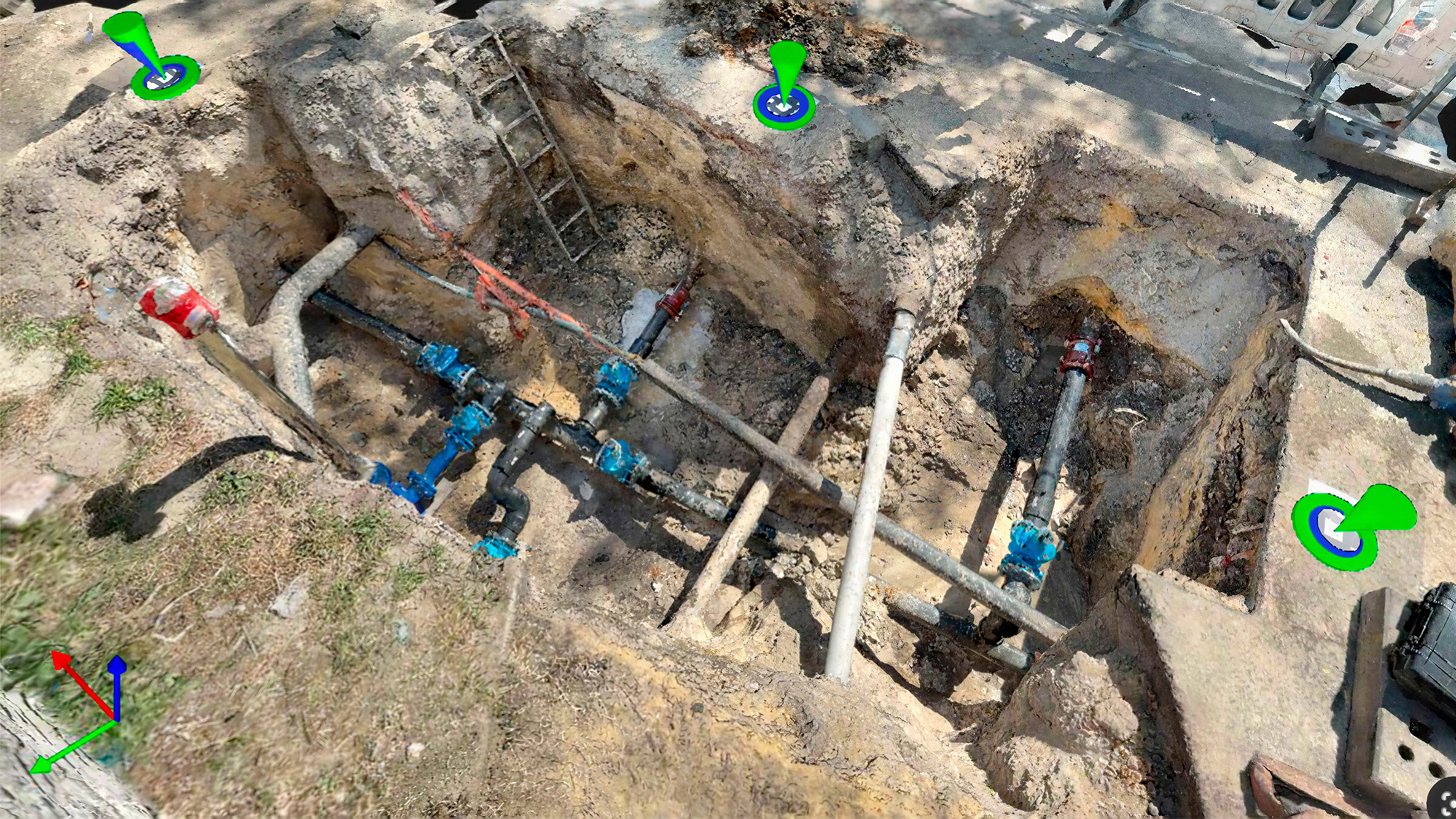 HEA TRI trench survey