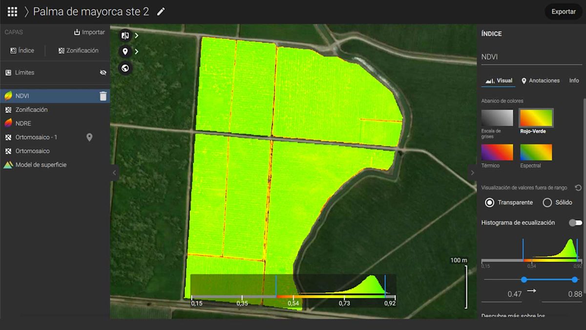 Variable rate application with spraying drones Pix4D