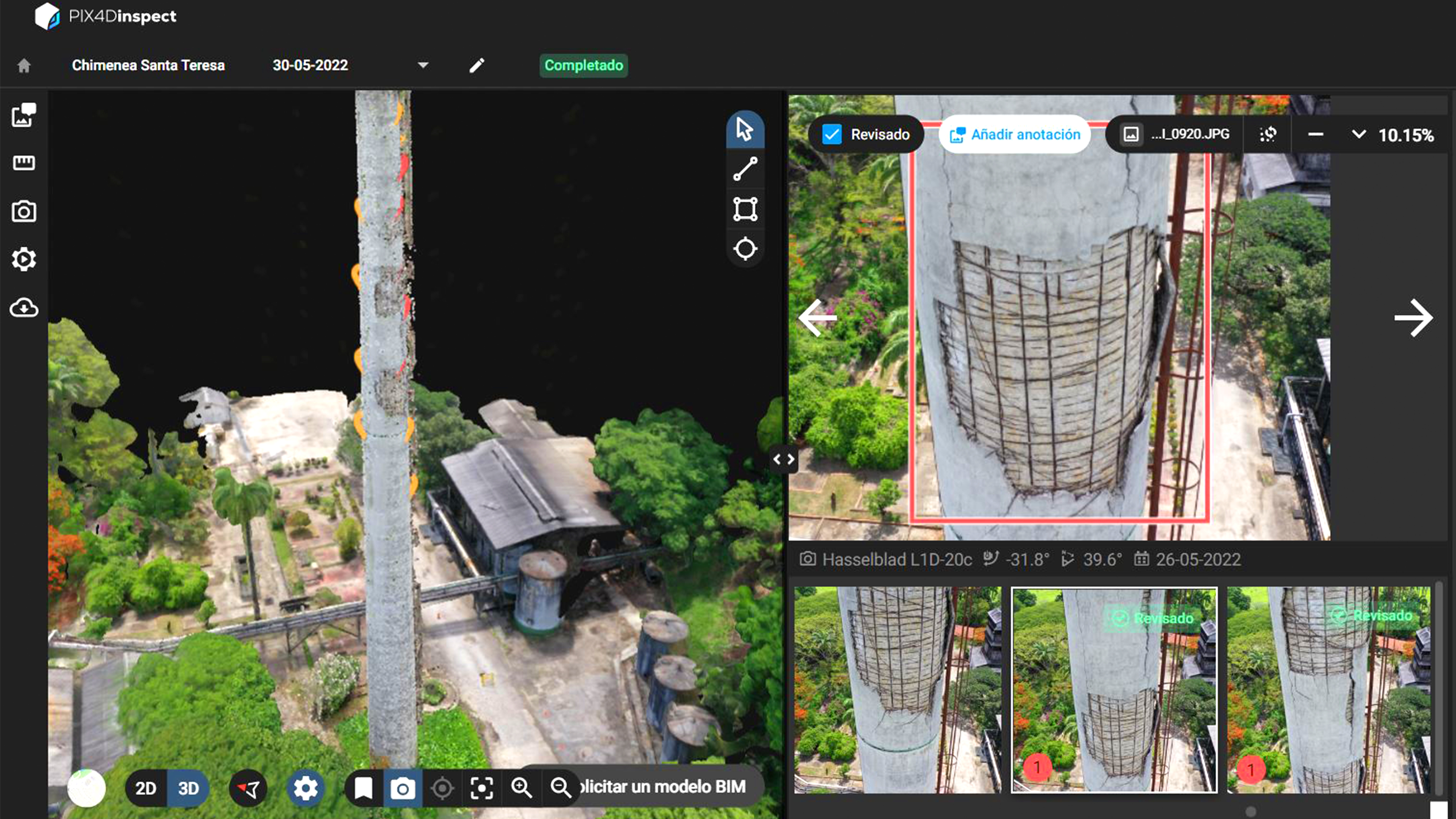 IMA INS Dronpixel use case