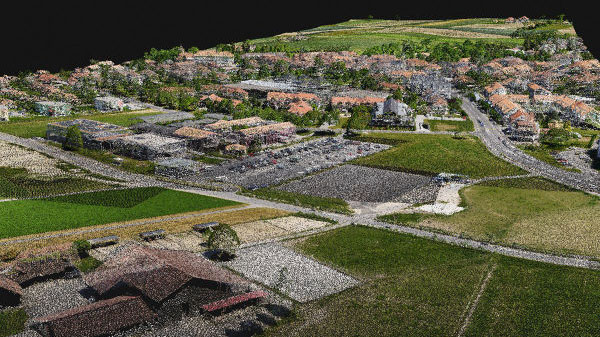 dense point cloud