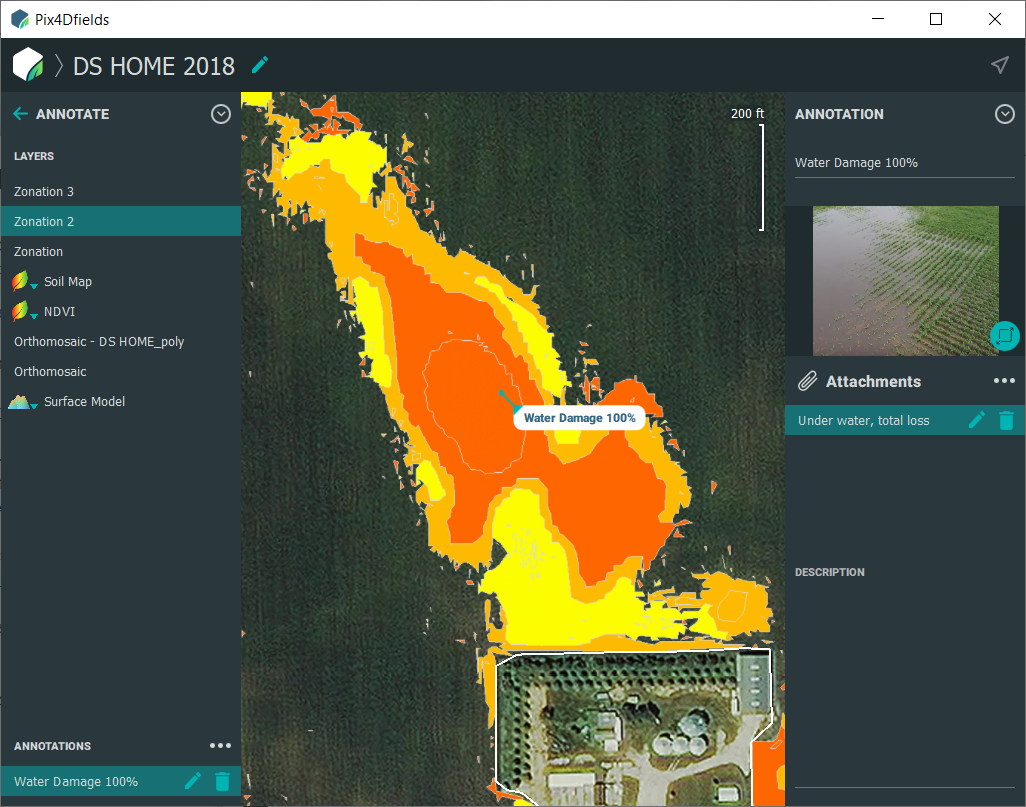 Pix4D Crop Insurance Annotate