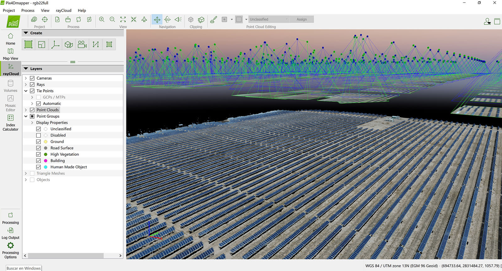 Surveying the biggest solar park in North America | Pix4D