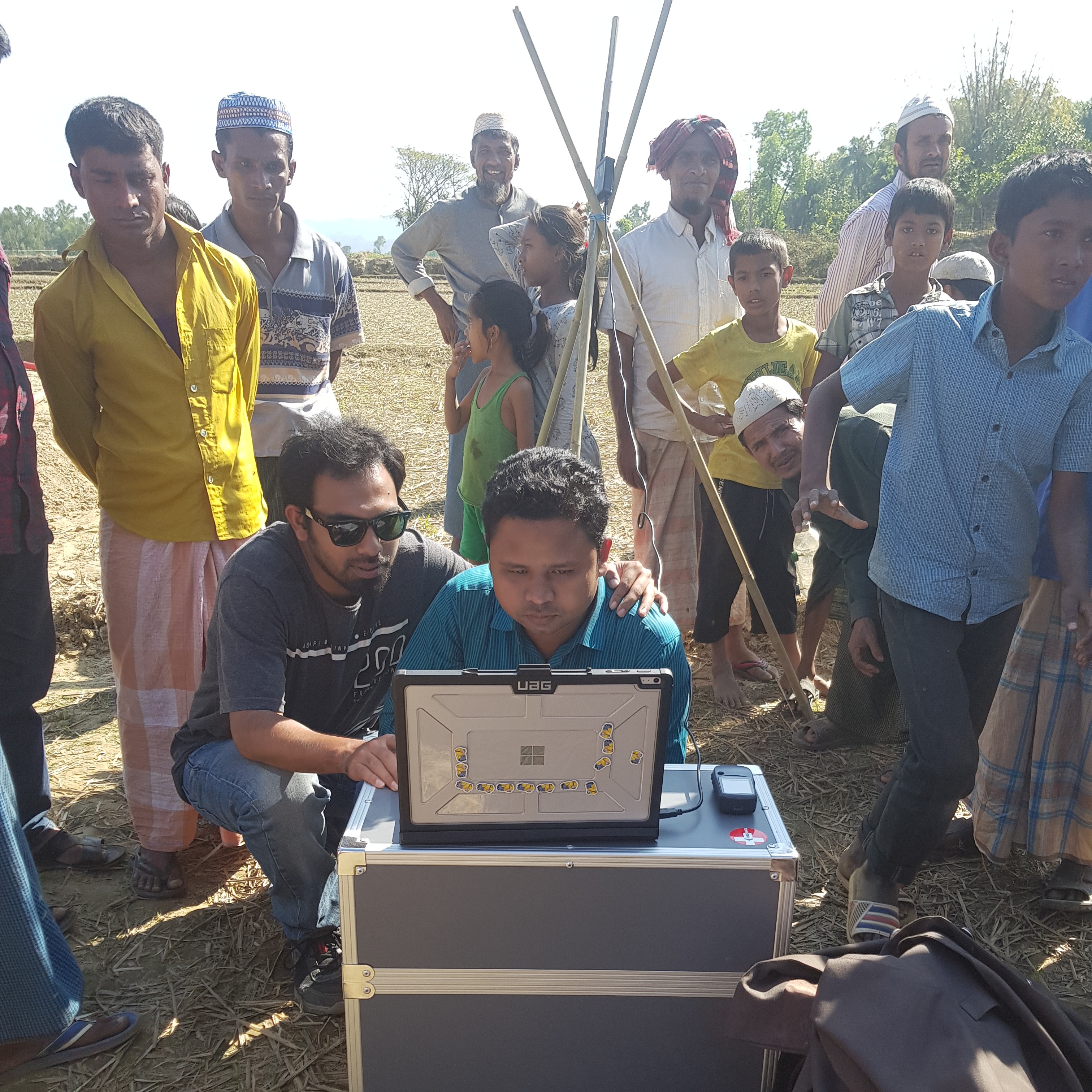 Working with Pix4Dmapper in the field