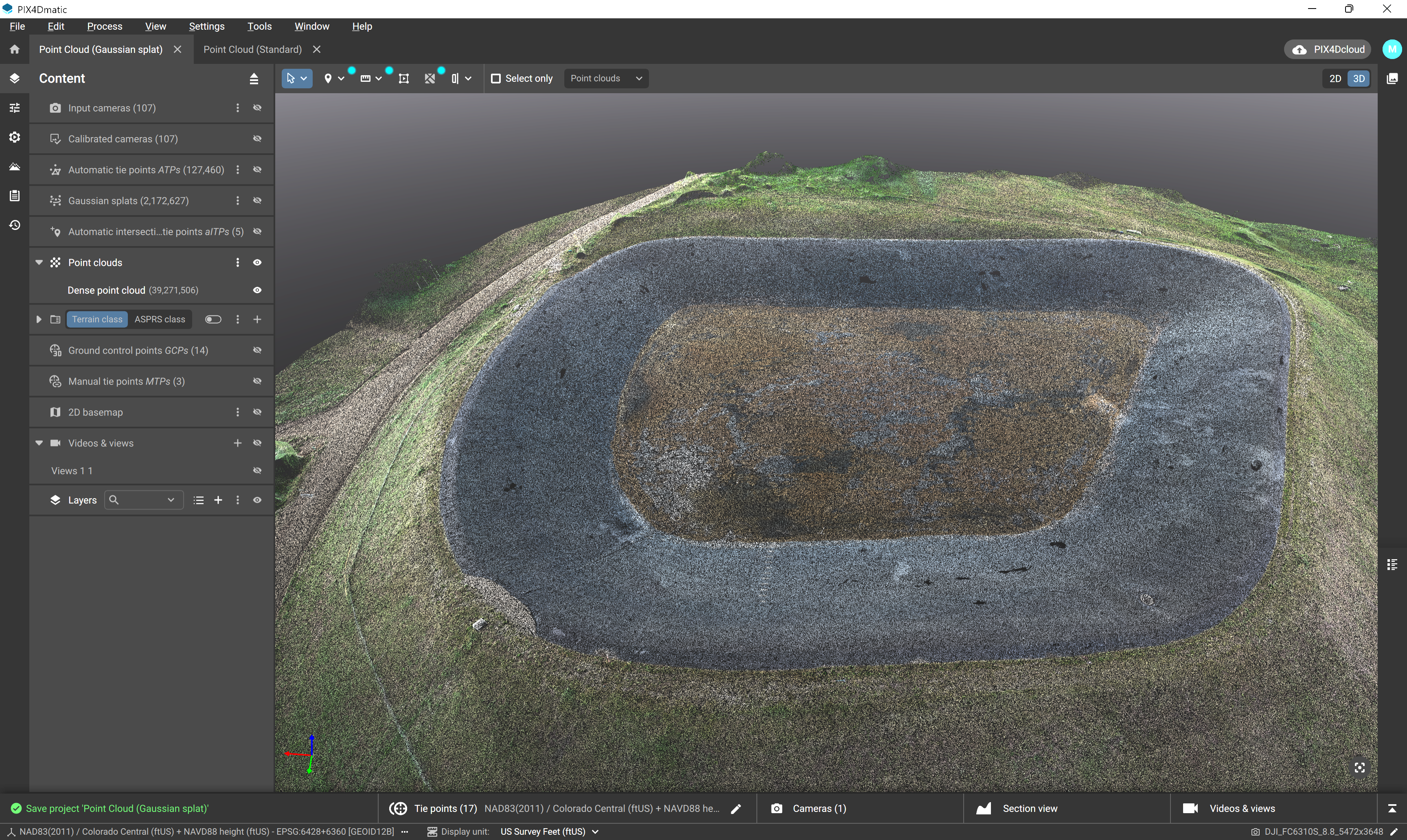 1.2 3D Point Cloud Density Comparison Gaussian Splatting vs. Standard Densification (2)