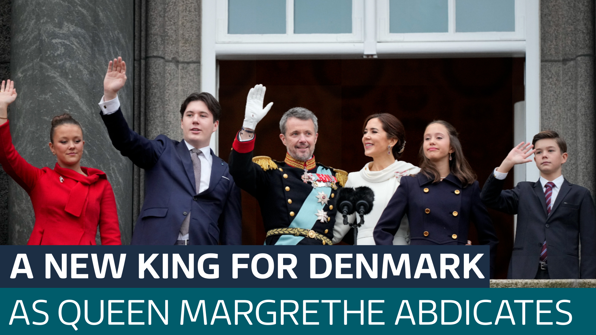 Denmark crowns new King as Queen Margrethe II abdicates after half a ...