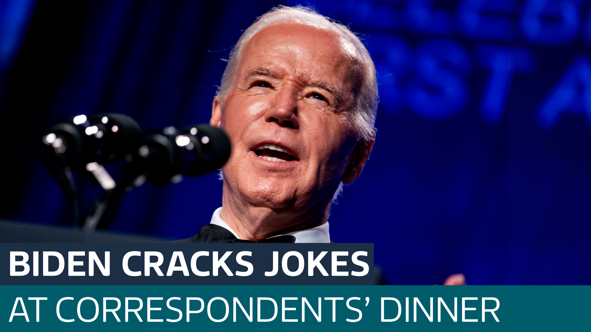 President Joe Biden pokes fun at Trump at White House Correspondents ...