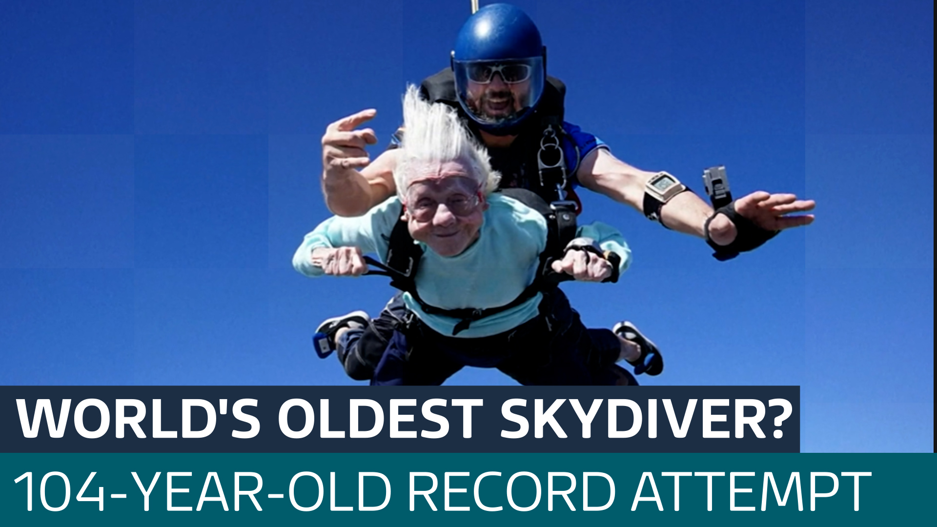 104-year-old woman could be crowned world's oldest skydiver - Latest ...