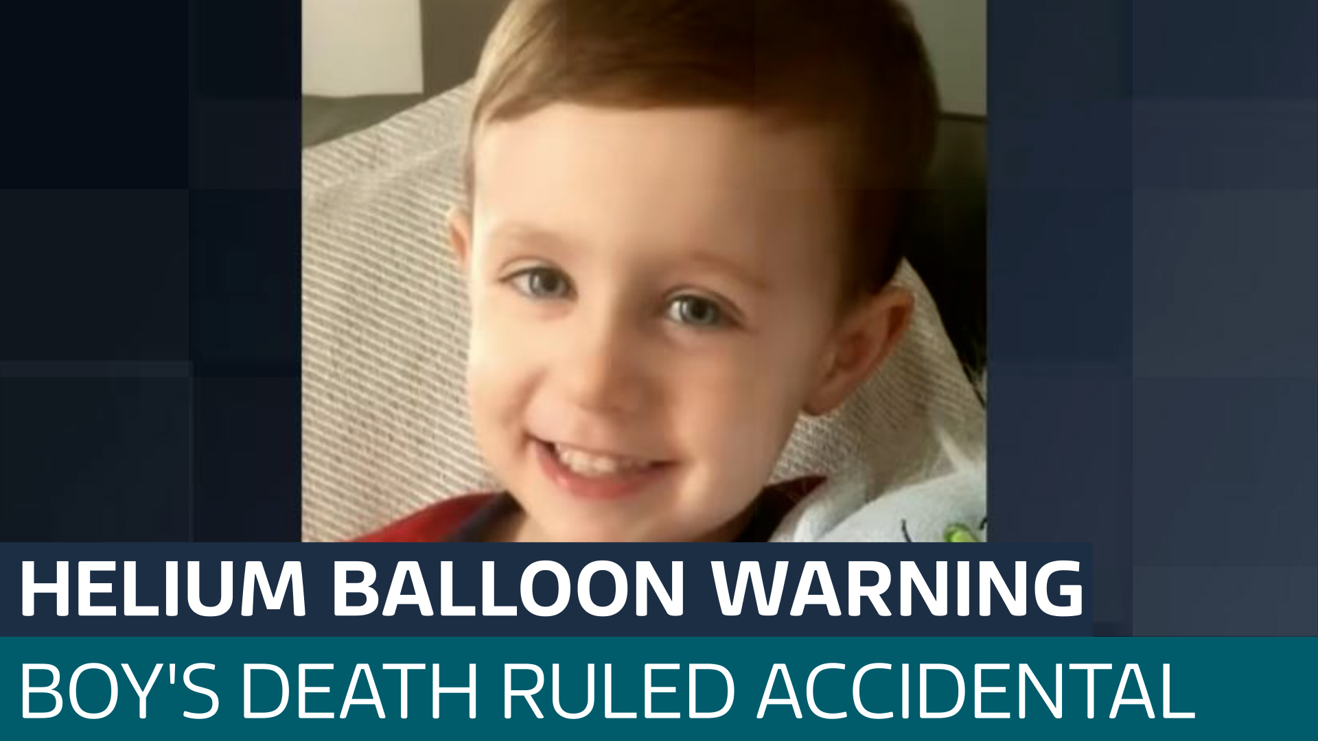 Warning issued over helium balloons after boy's 'tragic accidental