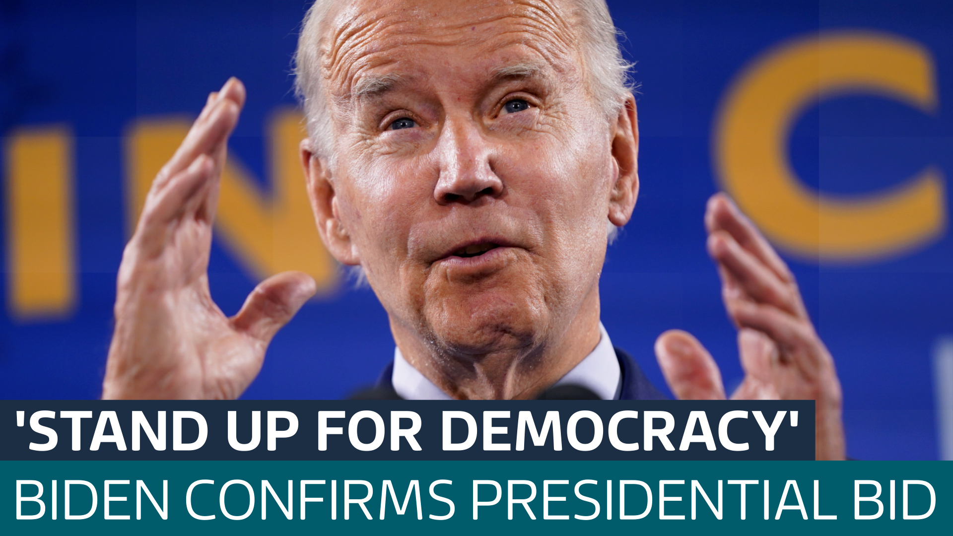 Washington's 'worst kept secret' Joe Biden announces 2024 presidential