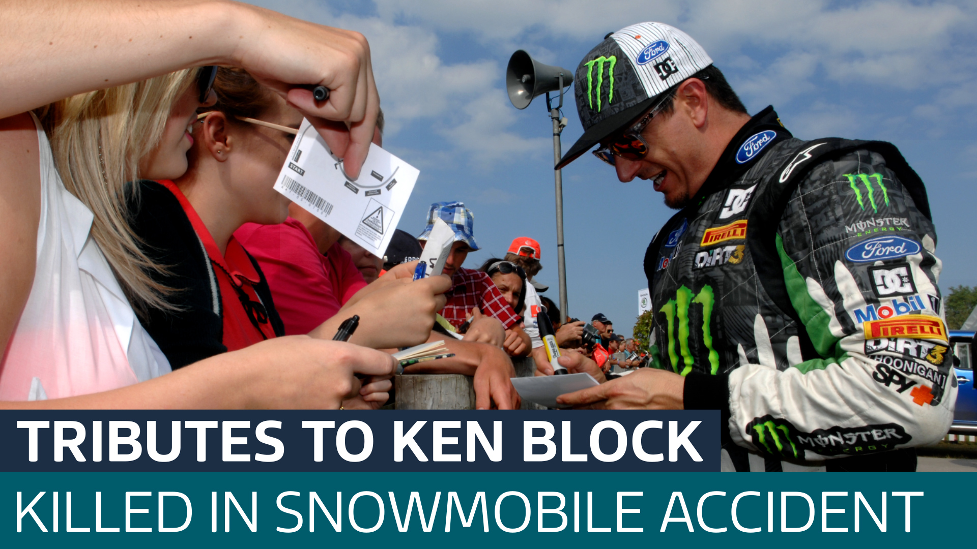 Ken Block: rally driver and  star dies in snowmobile