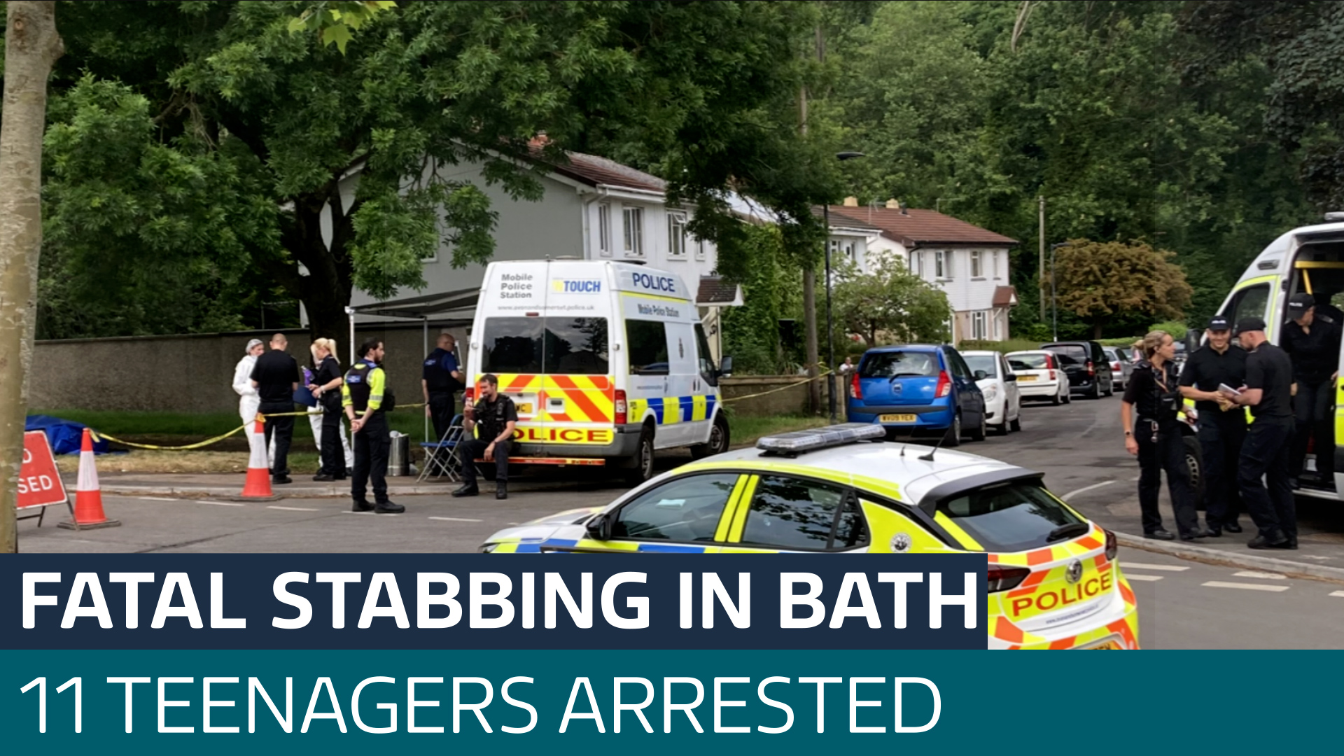 11 teenagers arrested after a 16-year-old was fatally stabbed in Bath ...