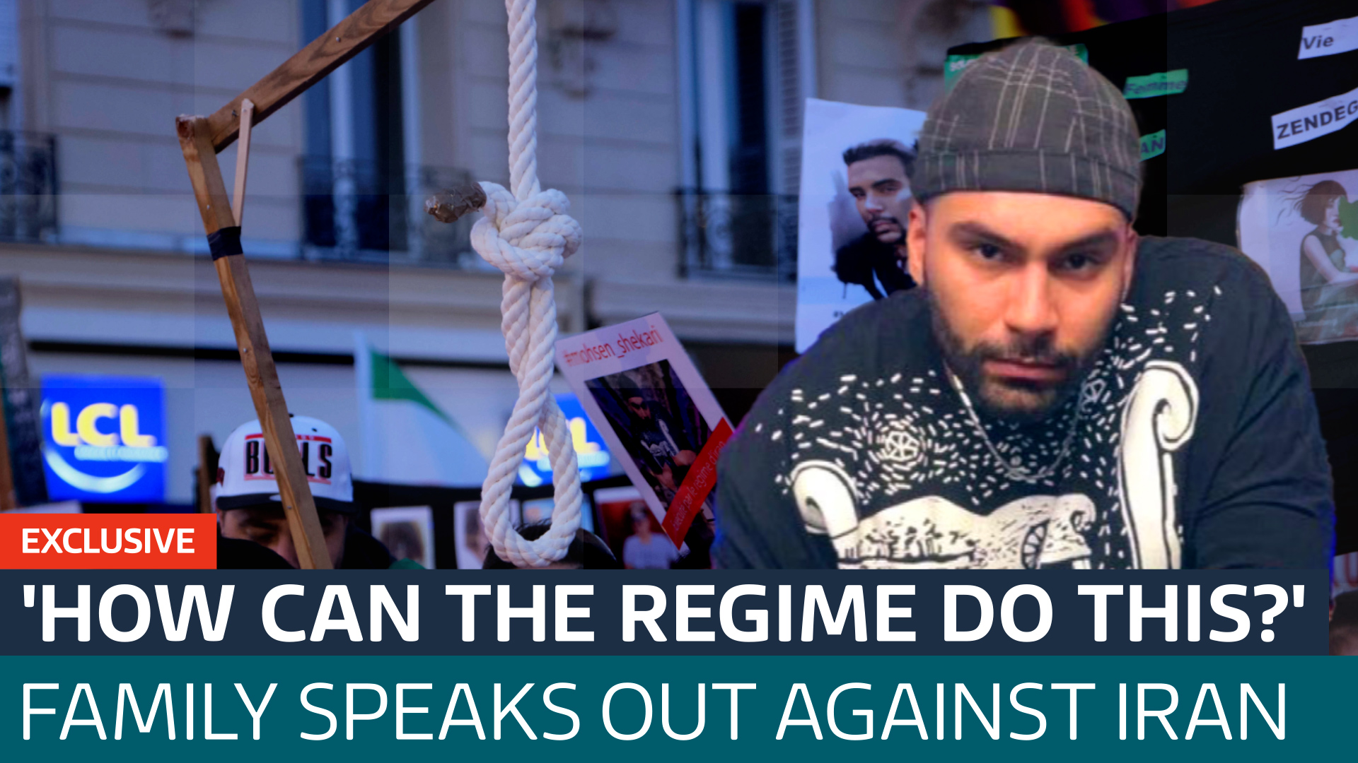 Relative of Iran's first known executed protester says he did not die