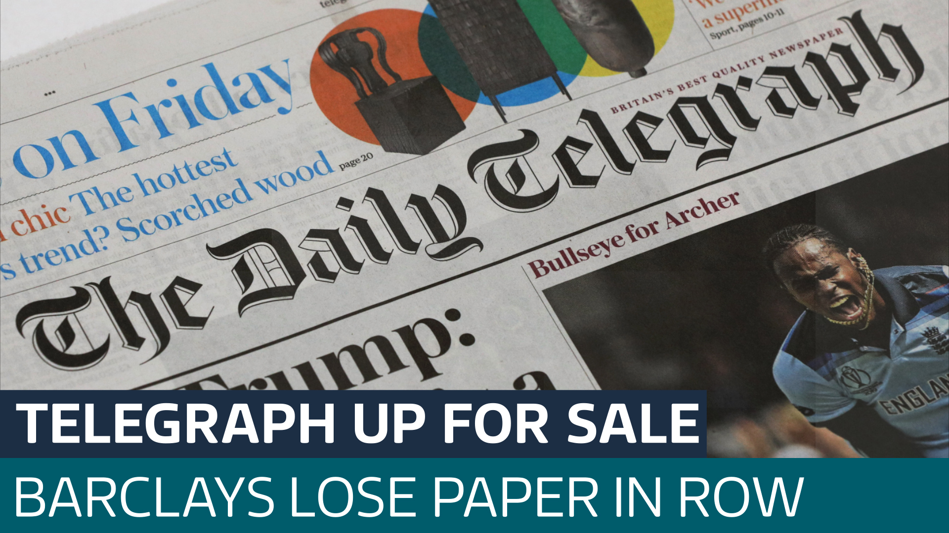 Telegraph Newspapers Up For Sale After A Row With Lenders Latest From Itv News 3348