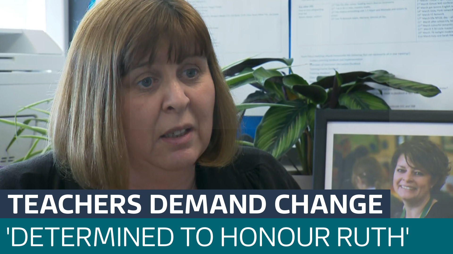 Former colleagues of headteacher who took her life fight for change to