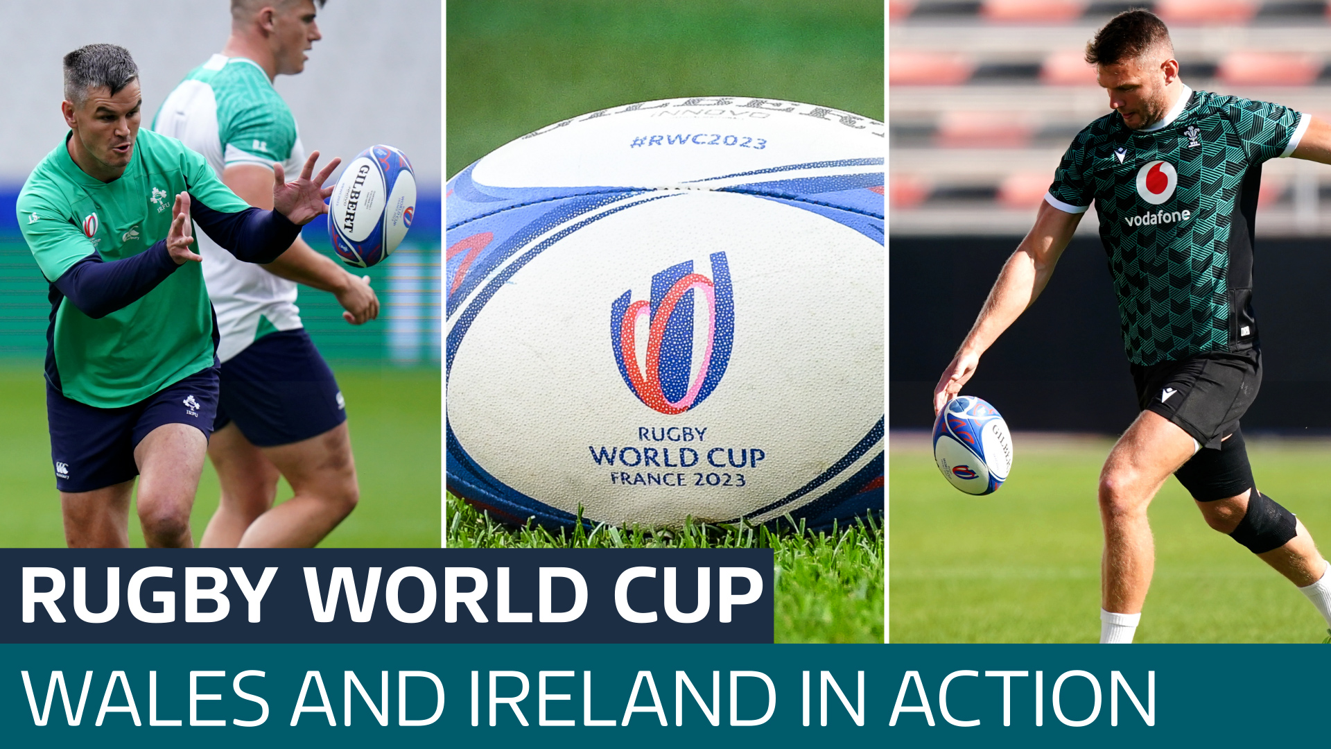 Rugby World Cup quarter-finals get underway, with Wales and Ireland in action today