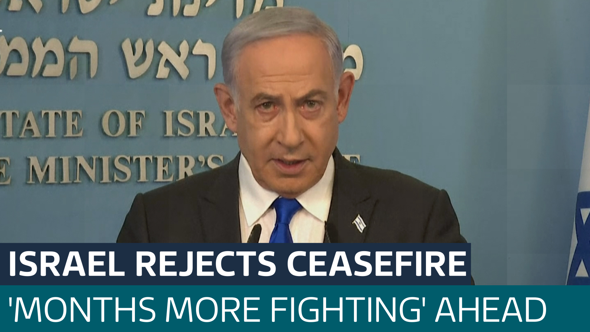 Israeli Prime Minister Benjamin Netanyahu Rejects Hamas's Ceasefire ...