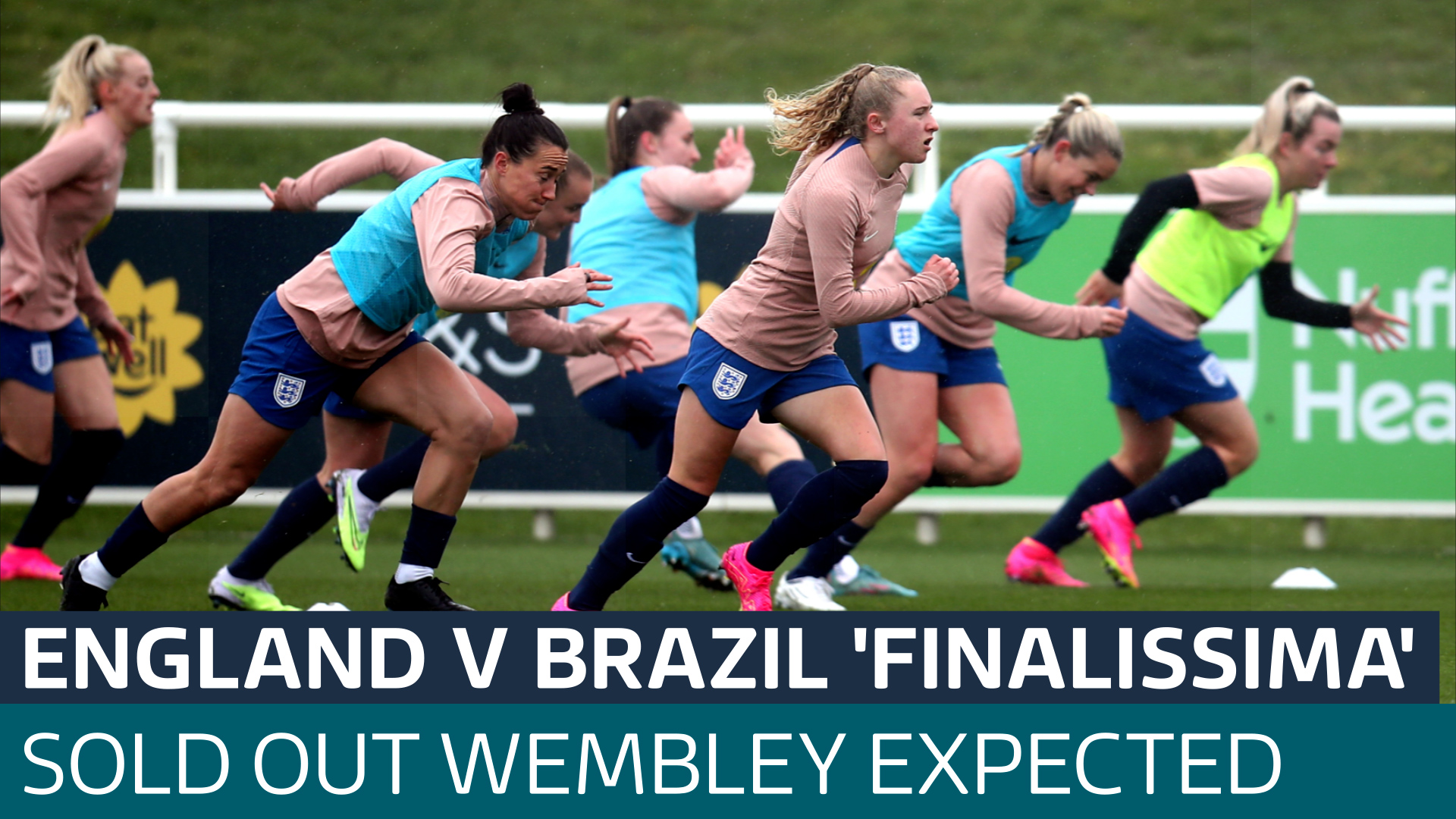 Where to watch England vs Brazil women's Finalissima 2023, live