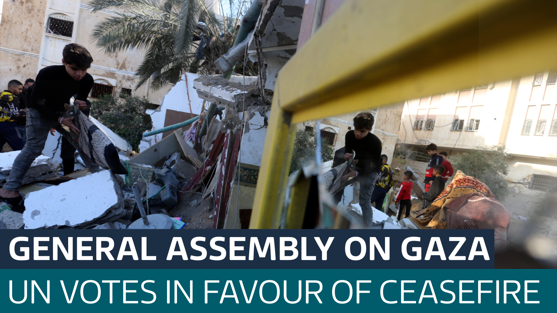 UN General Assembly Votes For Ceasefire In Gaza As Israeli Tanks Move ...