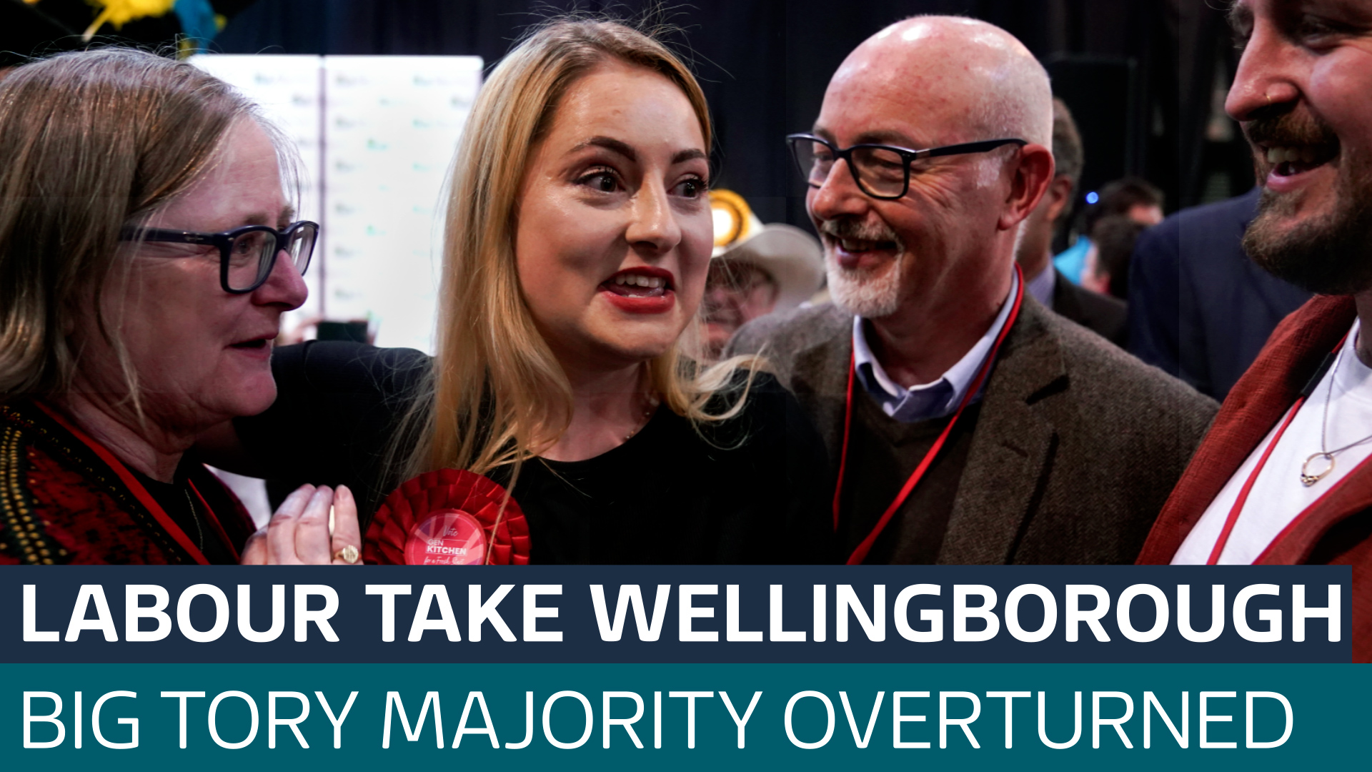 Labour Overturns 18000 Tory Majority To Secure Big Win At Wellingborough Latest From Itv News 