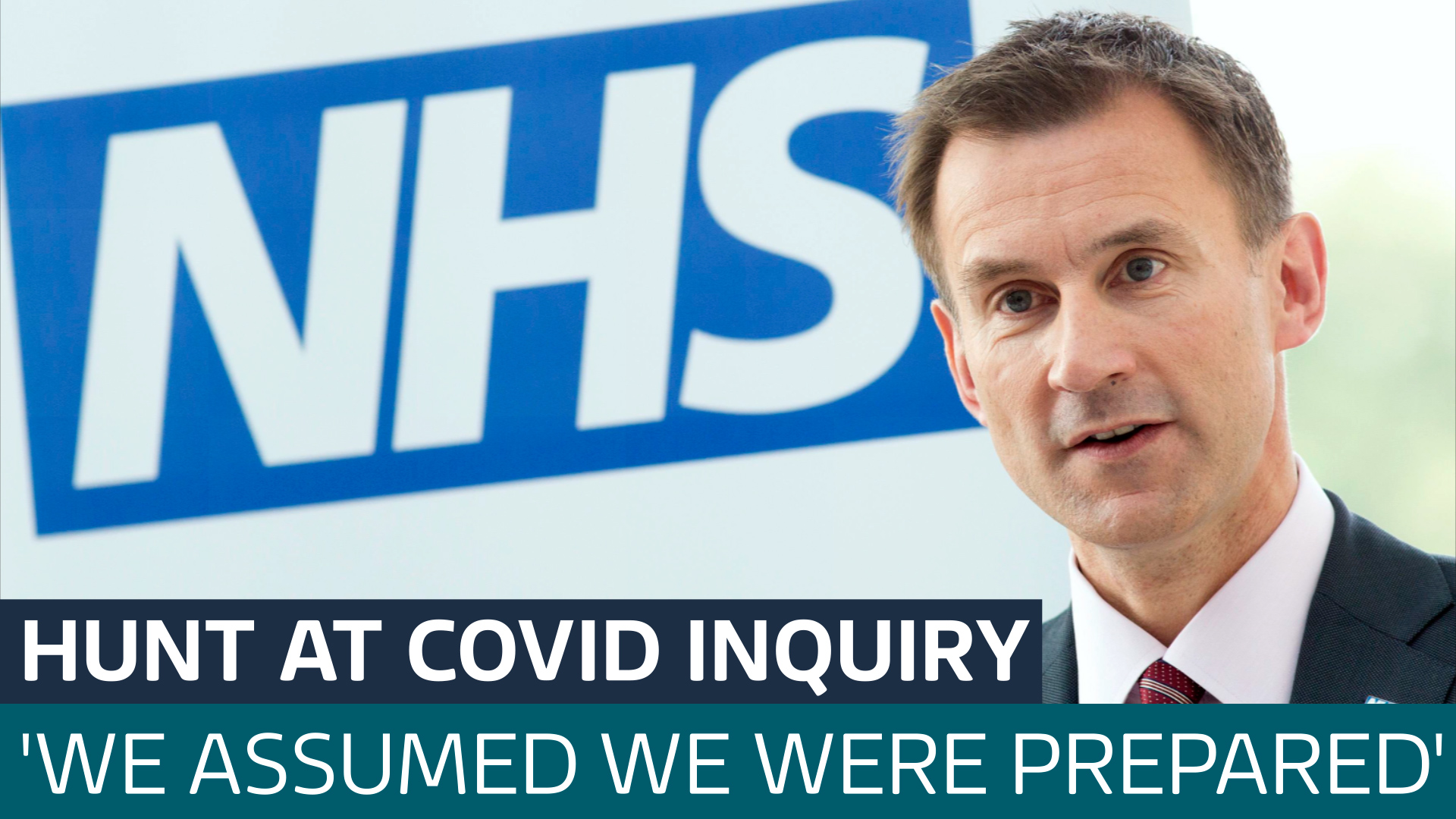 Jeremy Hunt: 'We All Thought We Were Good At Dealing With Pandemics ...