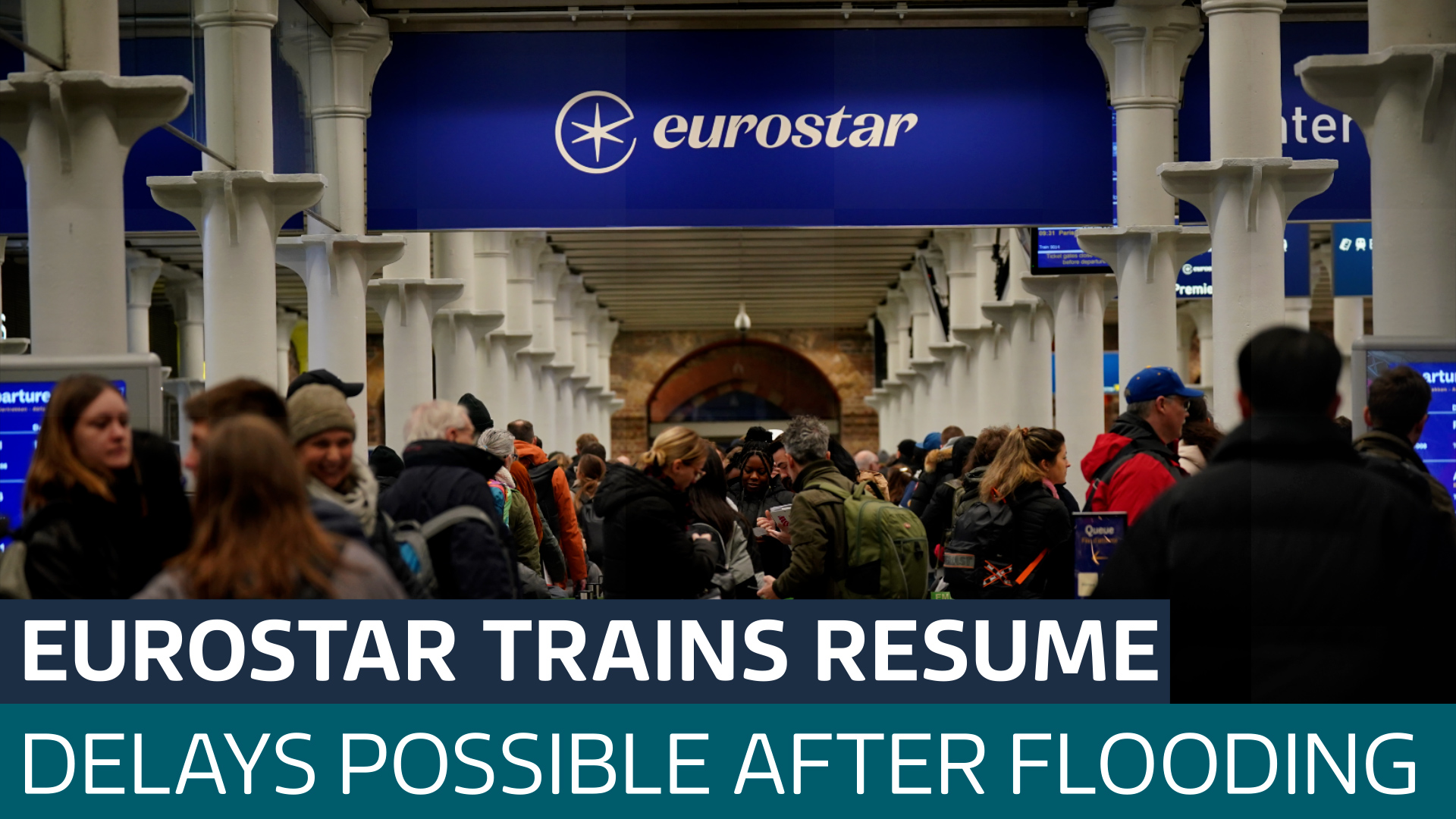 Potential for more delays as Eurostar crosschannel services resume