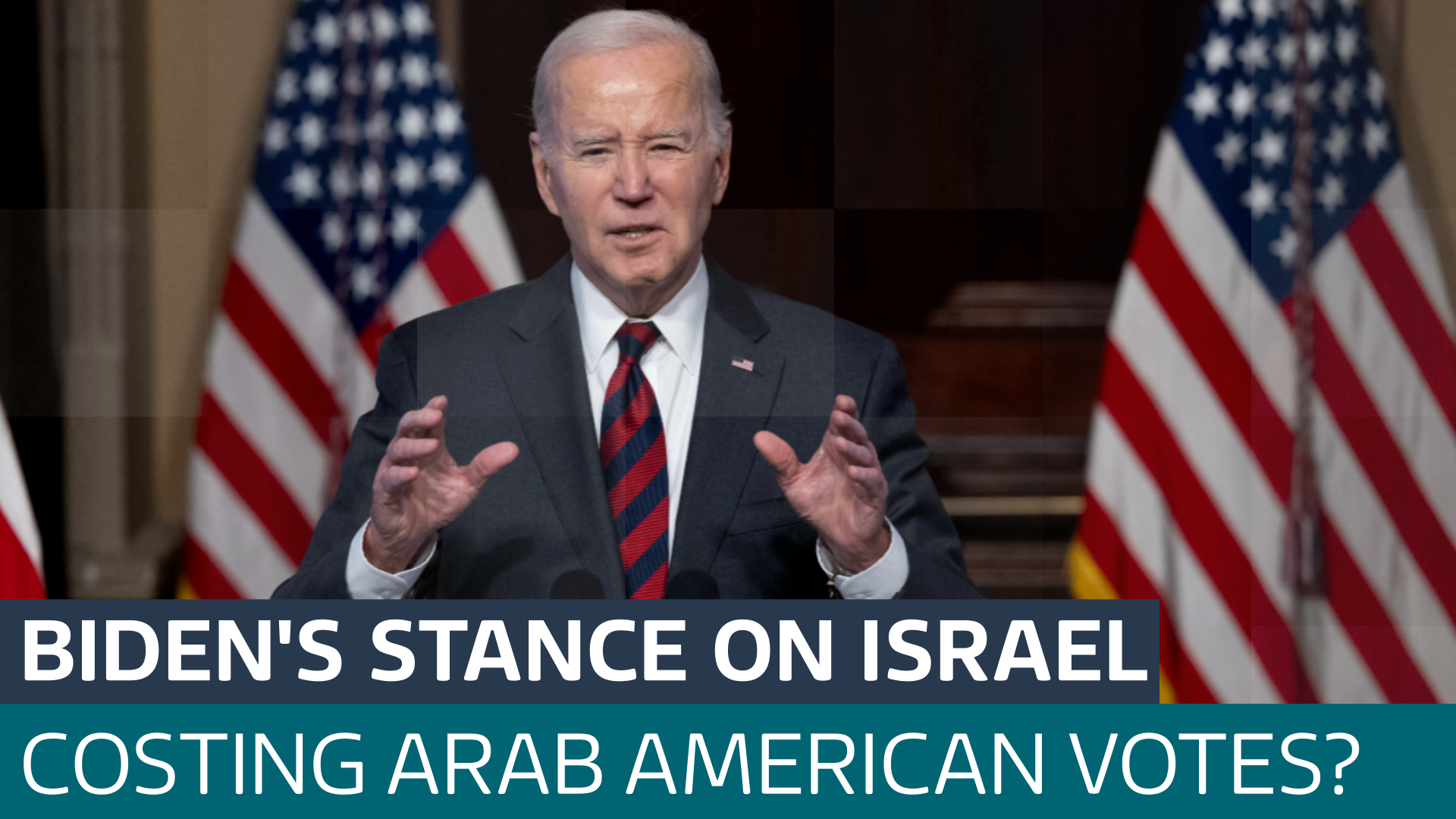 Arab American Support For Biden Drops As His Support For Israel's ...