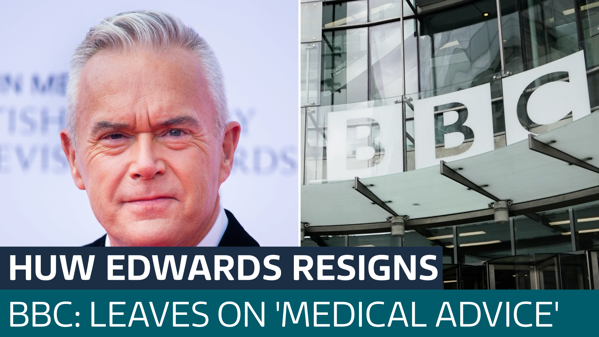 Huw Edwards Resigns From The BBC On 'medical Advice' - Latest From ITV News