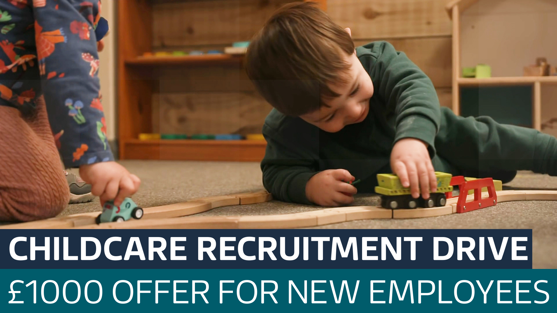 Government launches recruitment drive to boost childcare worker numbers