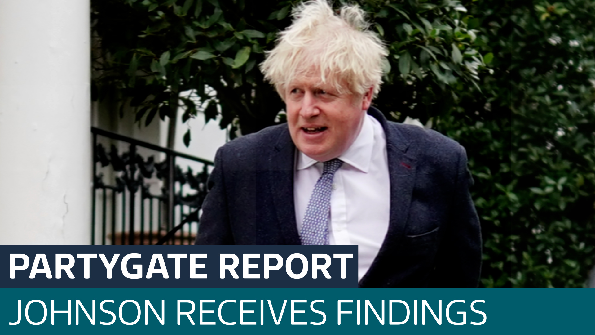 Boris Johnson Receives Findings Of Parliament's Partygate Investigation ...