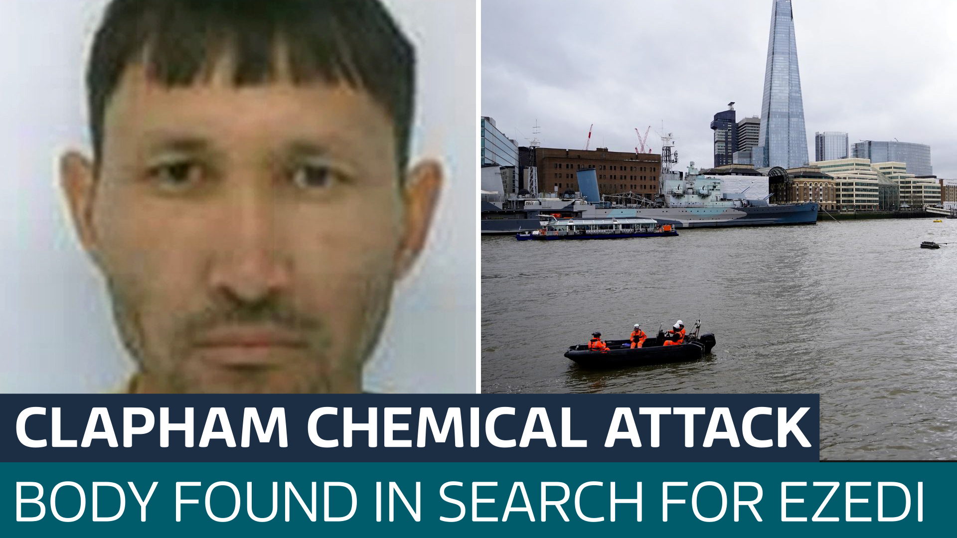 Police recover body believed to be chemical attack suspect Abdul Ezedi ...