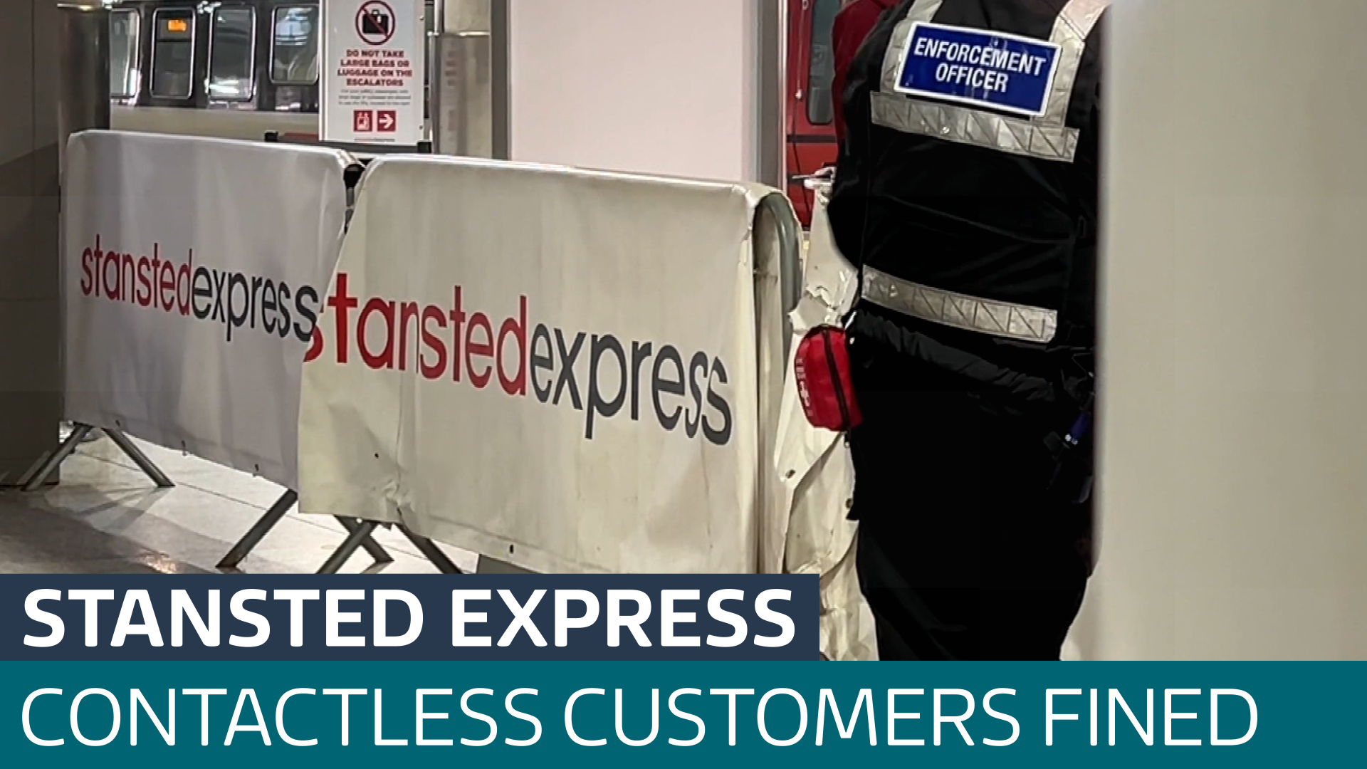 Travellers fined thousands of pounds after paying for Stansted Express
