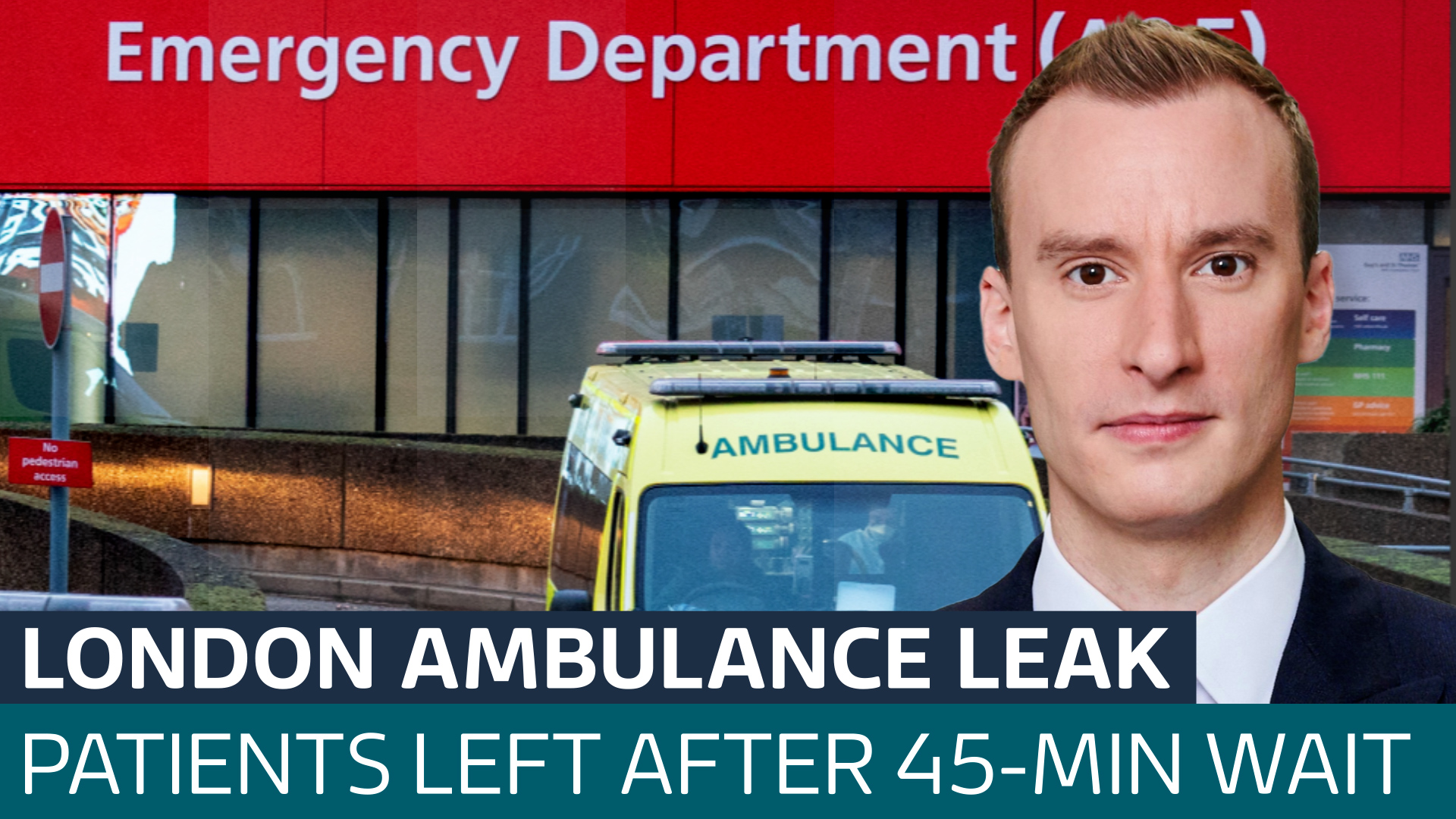 Ambulance crews in London will only wait 45 minutes at A&Es if patient is  stable, leaked letter