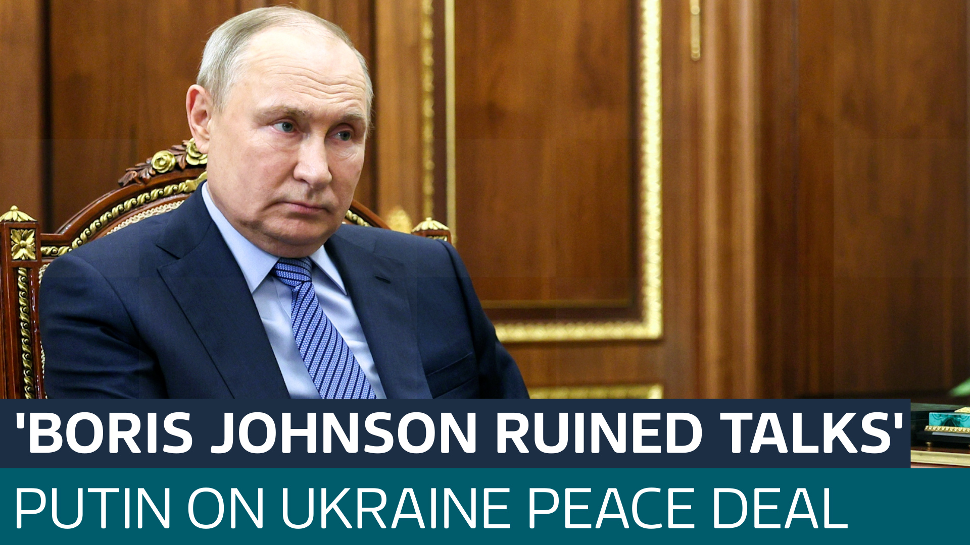 Putin Claims Boris Johnson Intervened To Prevent Ukraine Peace Talks ...