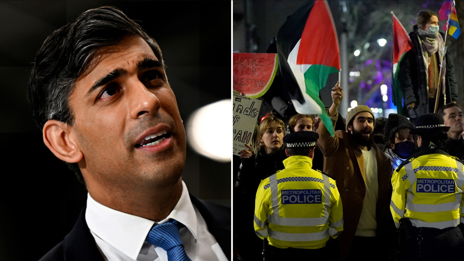 Rishi Sunak Tells Police To Protect MPs As He Warns UK Descending Into ...