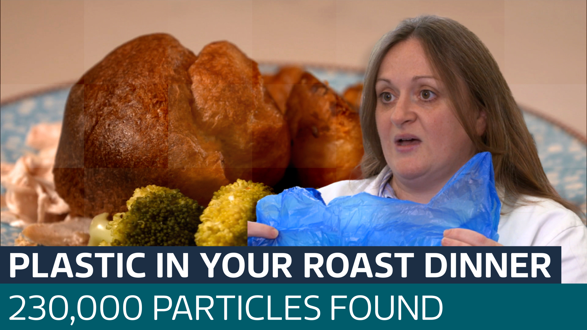 Roast dinners can contain almost a quarter of a million tiny particles