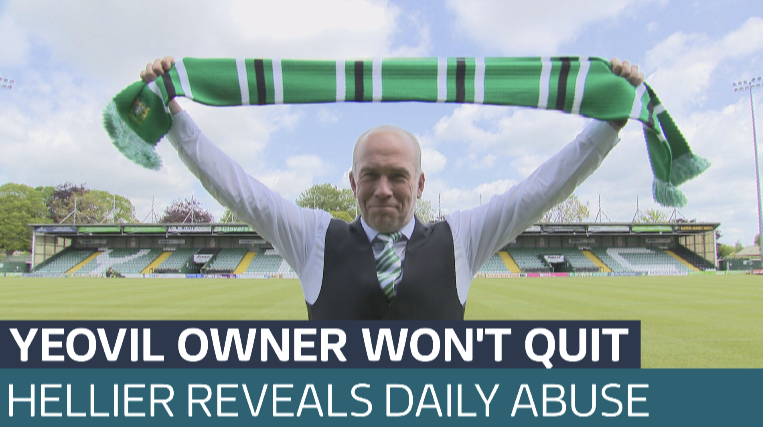 Yeovil owner reacts to abuse claims - Latest From ITV News