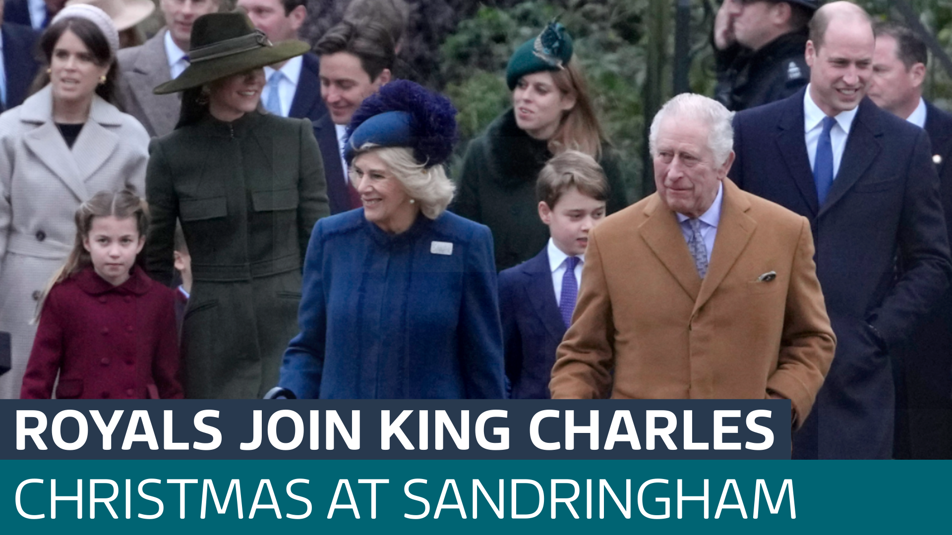 <b>Royal</b> <b>family</b> join King Charles to celebrate Christmas at Sandringham - Late...